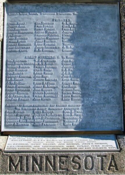 FORT RIDGELY STATE MEMORIAL PLAQUE C