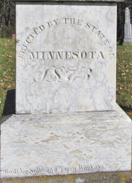 CAPT. JOHN S. MARSH STATE MEMORIAL STONE A