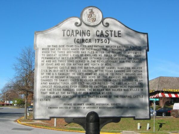 TOPING CASTLE WAR MEMORIAL MARKER
