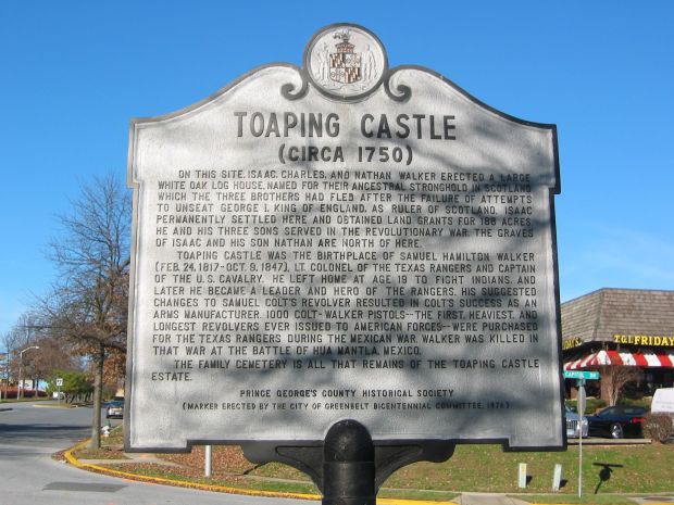 TOPING CASTLE WAR MEMORIAL MARKER