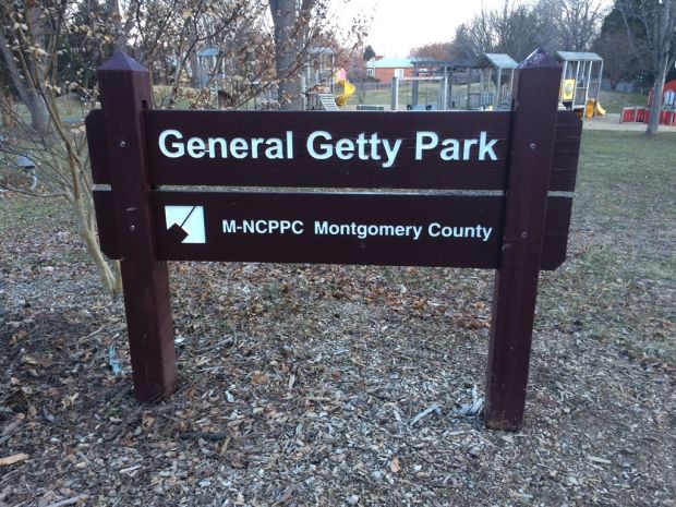 GENERAL GETTY PARK MEMORIAL MARKER