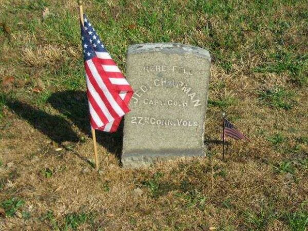 CAPTAIN JED. CHAPMAN WAR MEMORIAL