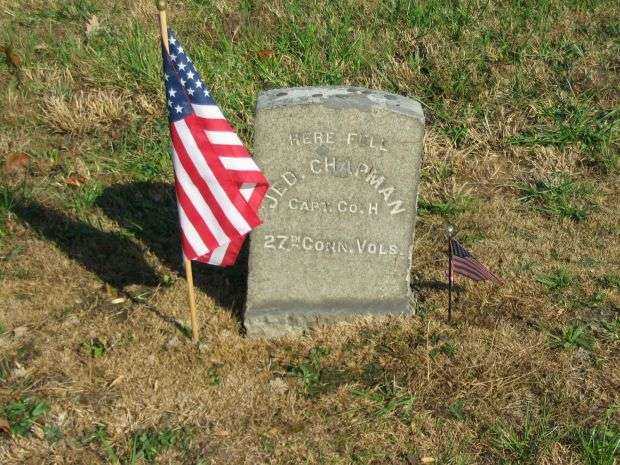 CAPTAIN JED. CHAPMAN WAR MEMORIAL