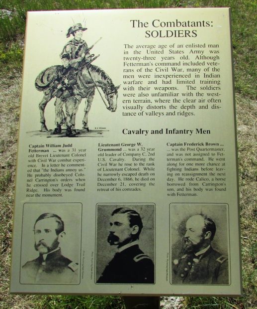 THE COMBATANTS: SOLDIERS MEMORIAL PLAQUE