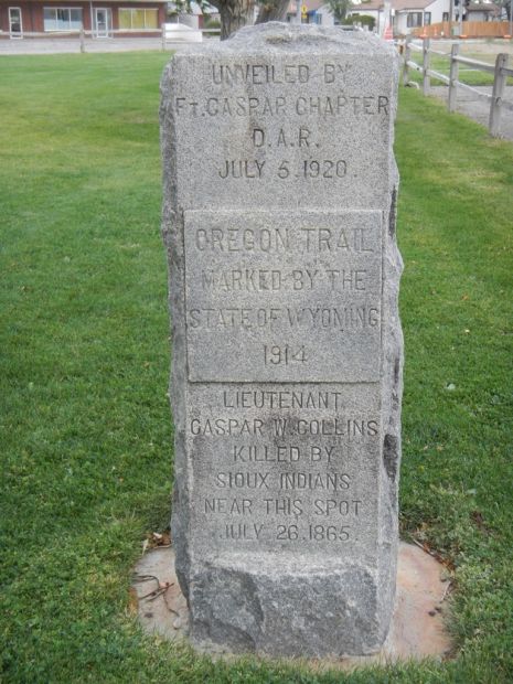 LIEUTENANT CASPAR W. COLLINS MEMORIAL