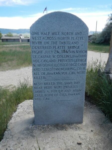 PLATTE BRIDGE FIGHT MEMORIAL