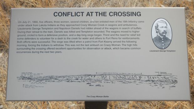 CONFLICT AT THE CROSSING MEMORIAL PLAQUE