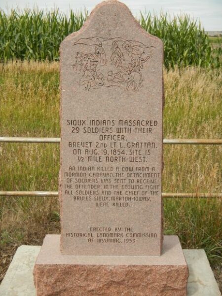 SIOUX INDIANS MASSACRED MEMORIAL