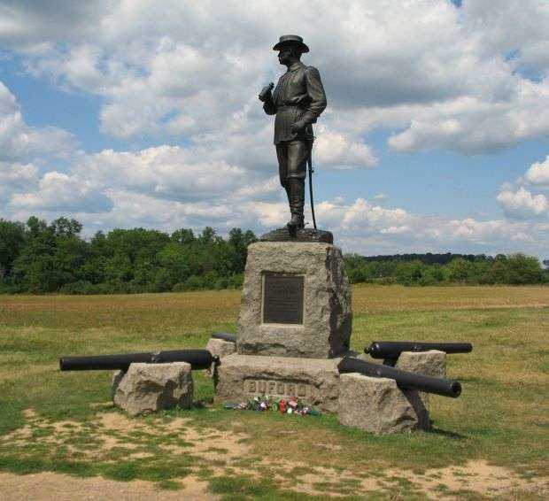 MAJOR GENERAL JOHN BUFORD WAR MEMORIAL
