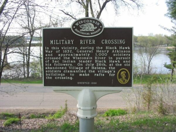 MILITARY RIVER CROSSING MEMORIAL MARKER