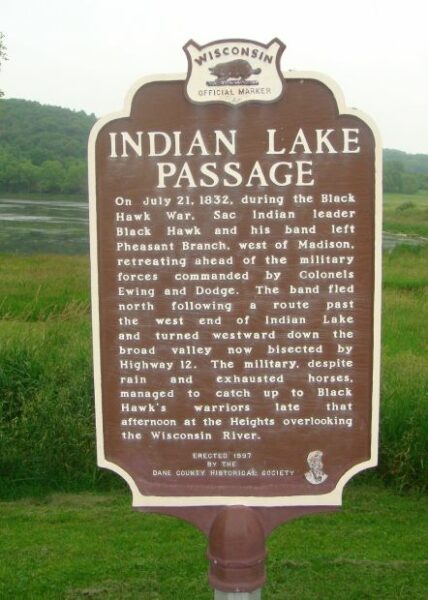 INDIAN LAKE PASSAGE MEMORIAL MARKER
