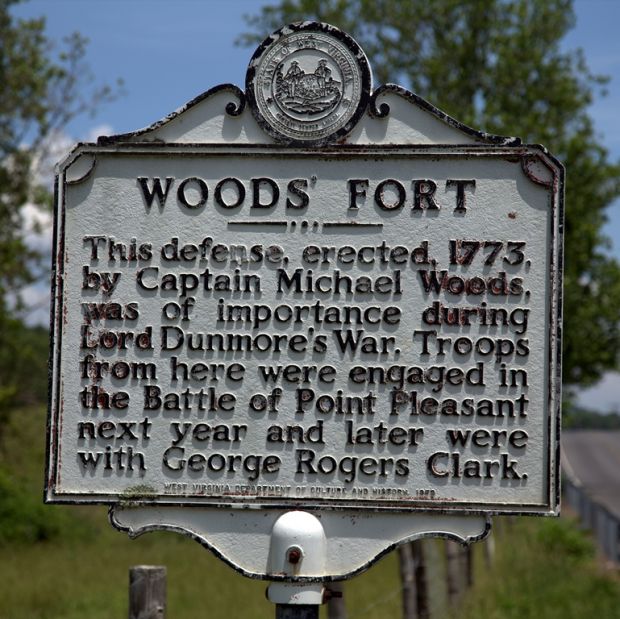 WOOD’S FORT MEMORIAL MARKER