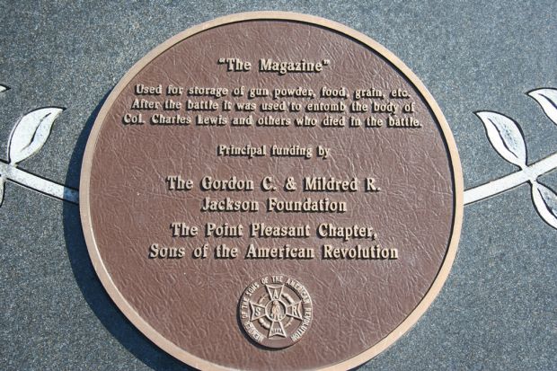 THE MAGAZINE WAR MEMORIAL PLAQUE CLOSE-UP B