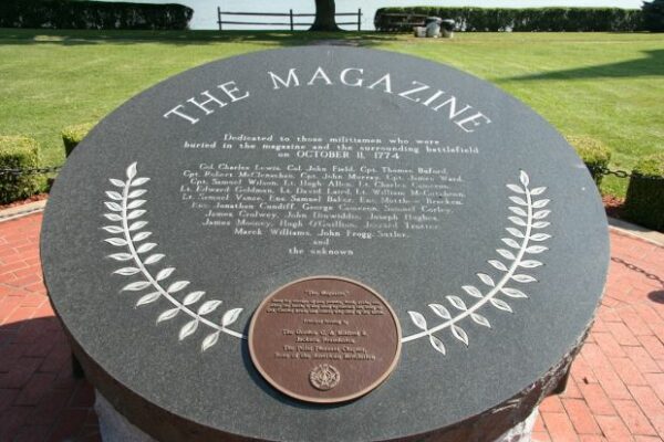 THE MAGAZINE WAR MEMORIAL PLAQUE