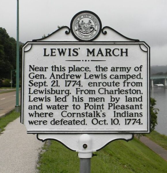 LEWIS MARCH MEMORIAL MARKER