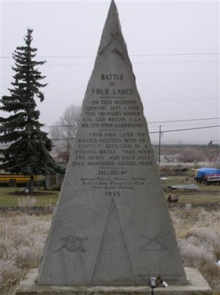 BATTLE OF FOUR LAKES MEMORIAL