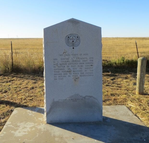 BATTLE IN PALO DURO CANYON MEMORIAL