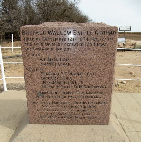 BUFFALO WALLOW BATTLE GROUND MEMORIAL