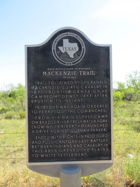 MACKENZIE TRAIL MEMORIAL MARKER
