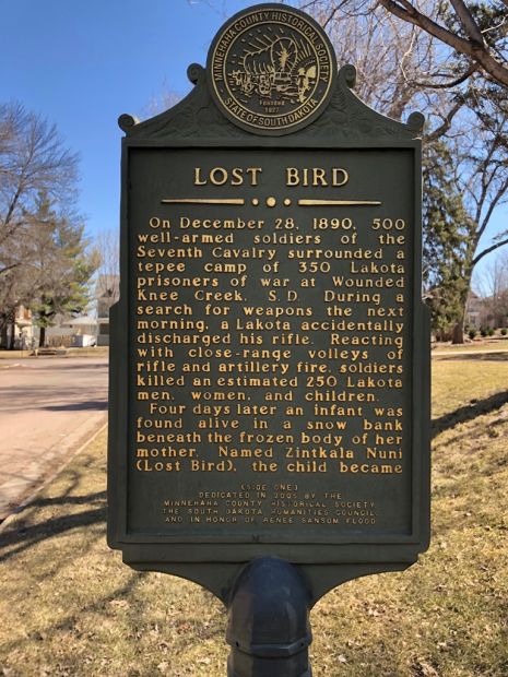LOST BIRD MEMORIAL MARKER FRONT