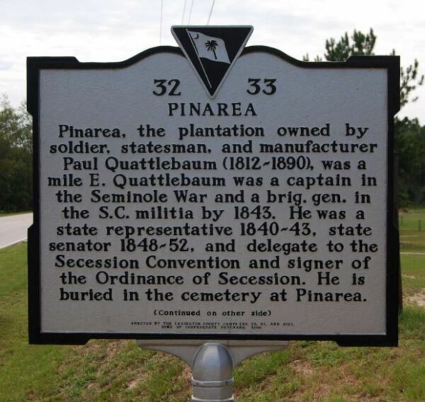 PINAREA MEMORIAL MARKER