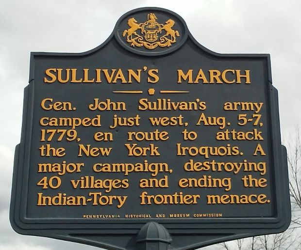 SULLIVAN’S MARCH WAR MEMORIAL MARKER