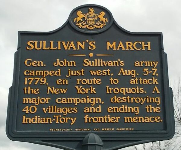 SULLIVAN’S MARCH WAR MEMORIAL MARKER