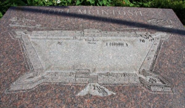 FORT MCINTOSH FIRST HOME TO THE U.S. ARMY MEMORIAL STONE SECTION A