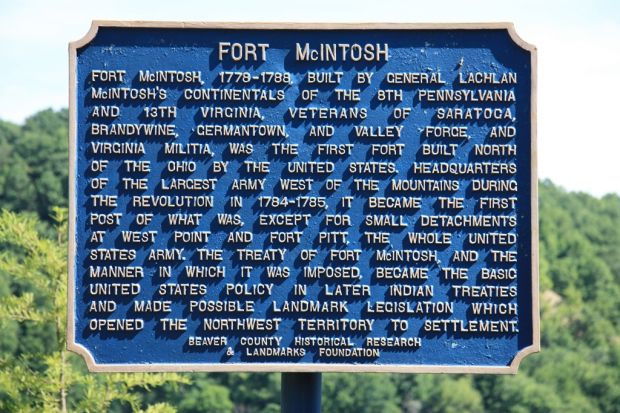 FORT MCINTOSH MEMORIAL MARKER