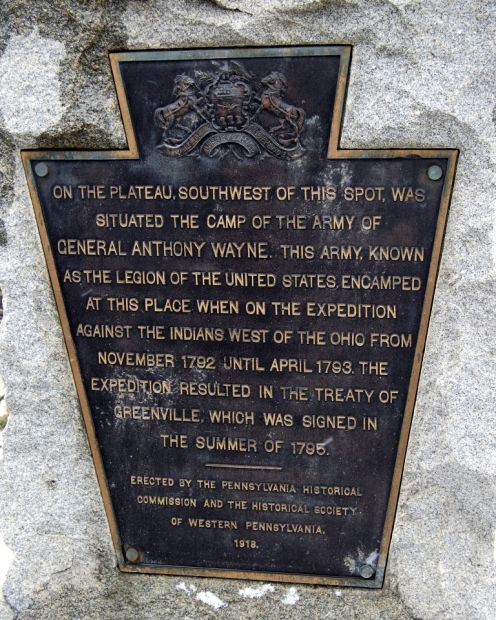 LEGION OF THE UNITED STATES ENCAMPMENT MEMORIAL PLAQUE