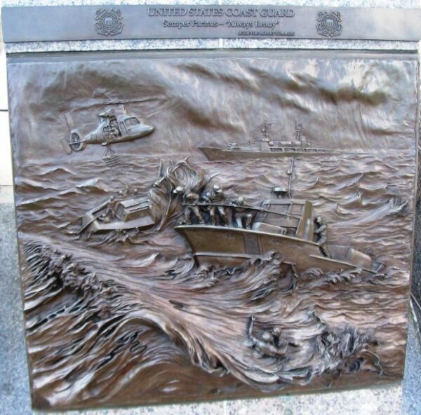 THE UNITED STATES NAVY MEMORIAL BAS-RELIEF S