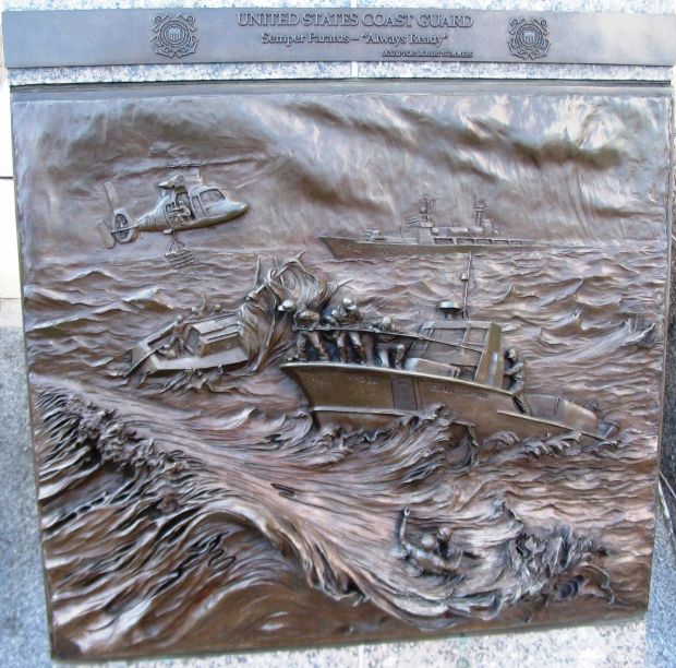THE UNITED STATES NAVY MEMORIAL BAS-RELIEF S