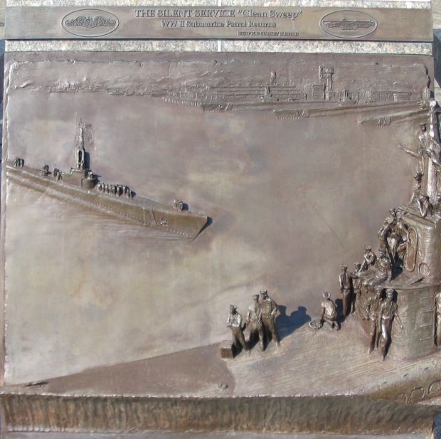 THE UNITED STATES NAVY MEMORIAL BAS-RELIEF I