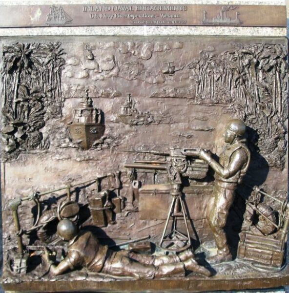 THE UNITED STATES NAVY MEMORIAL BAS-RELIEF H