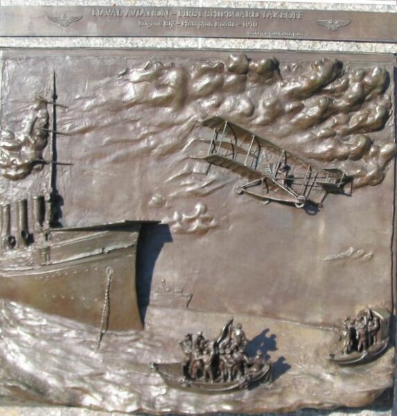 THE UNITED STATES NAVY MEMORIAL BAS-RELIEF G