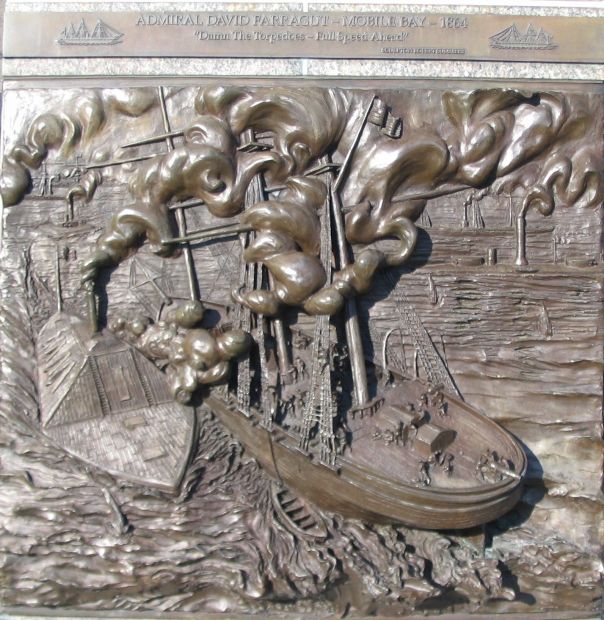THE UNITED STATES NAVY MEMORIAL BAS-RELIEF F