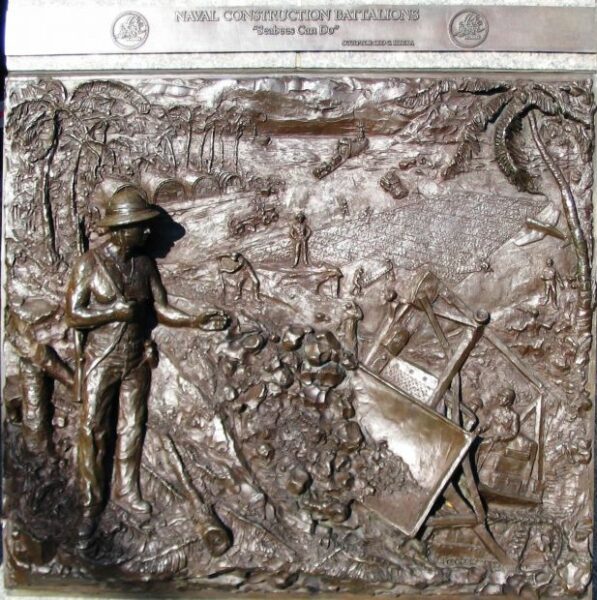 THE UNITED STATES NAVY MEMORIAL BAS-RELIEF B