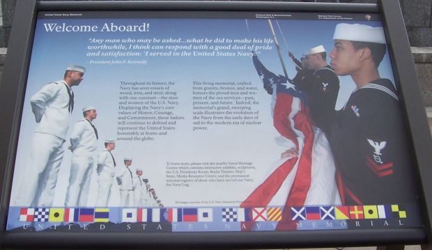 THE UNITED STATES NAVY MEMORIAL PANEL