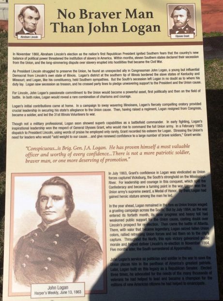 NO BRAVER MAN THAN JOHN LOGAN MEMORIAL PANEL