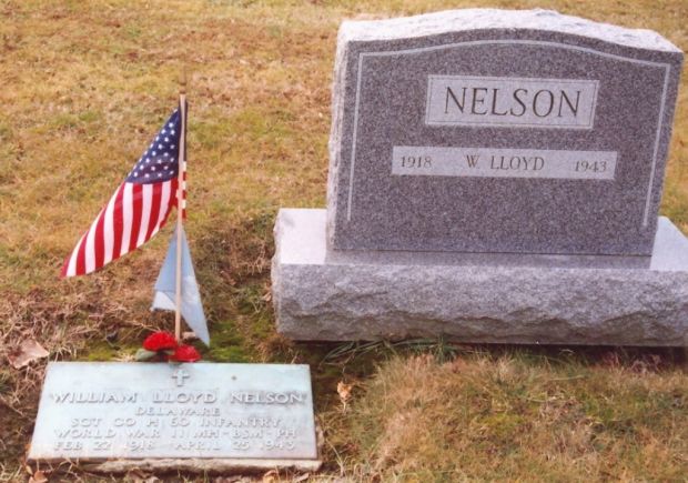 WILLIAM LLOYD NELSON MEDAL OF HONOR WAR MEMORIAL GRAVESTONE