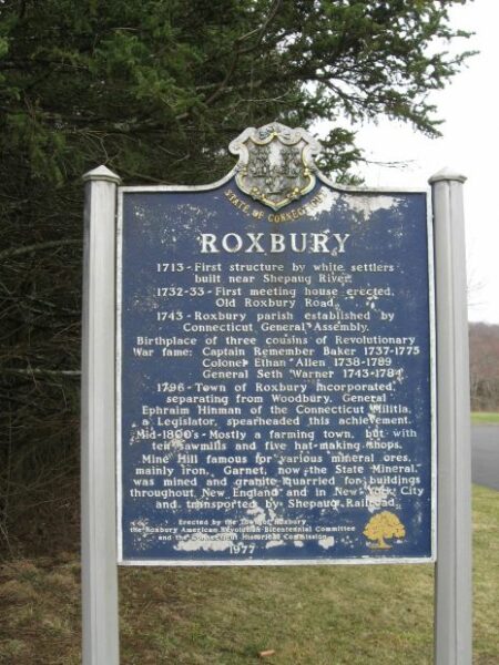 ROXBURY MEMORIAL MARKER