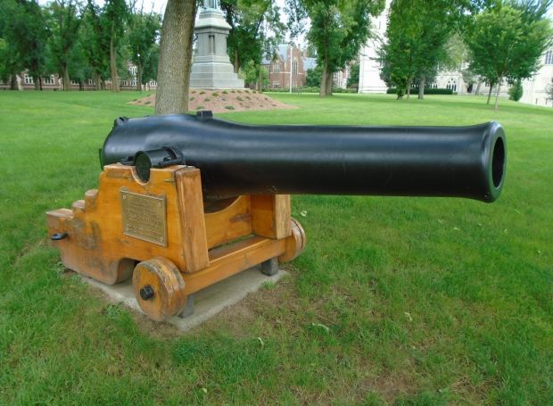 HENRY HOWARD BROWNELL WAR MEMORIAL CANNON