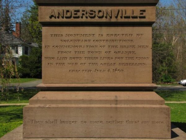 GRANBY CIVIL WAR MEMORIAL STONE A