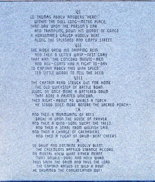 THOMAS ABBEY MEMORIAL STONE C