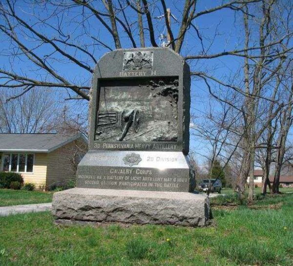 BATTERY H, 3D PENNSYLVANIA HEAVY ARTILLERY WAR MEMORIAL