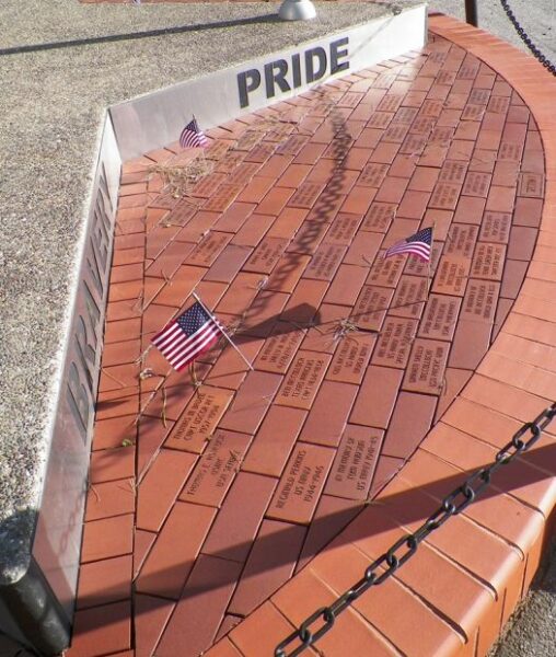 CAMBRIDGE BRAVERY PRIDE MEMORIAL BRICKS