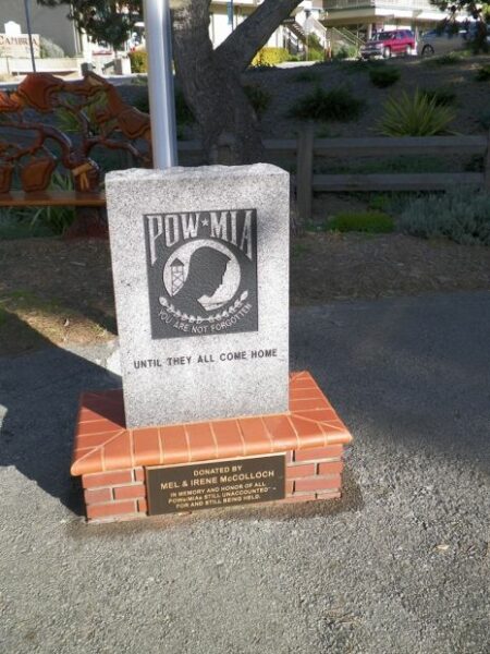 CAMBRIDGE POW MIA FLAGPOLE MEMORIAL