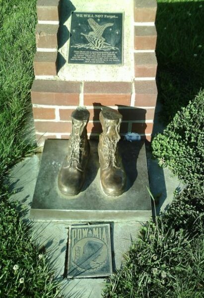 WE WILL NOT FORGET POW MIA MEMORIAL