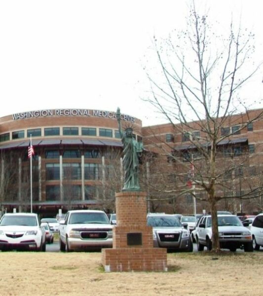 FAYETTEVILLE REPLICA OF THE STATUE OF LIBERTY MEMORIAL