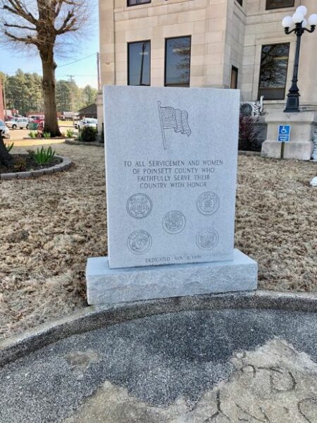 POINSETT COUNTY ALL VETERANS MEMORIAL